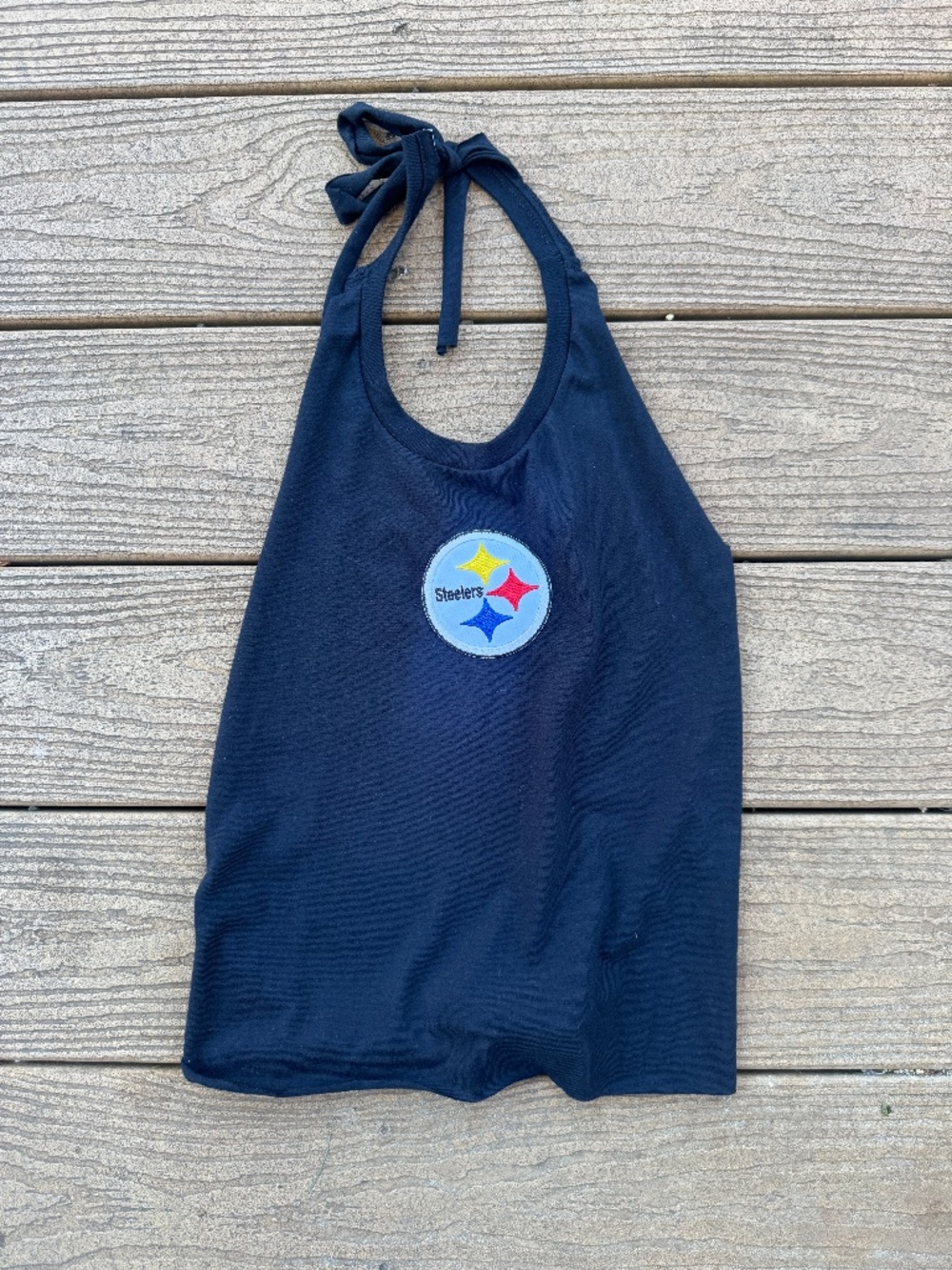 Pittsburgh Steelers  Vintage Reworked Halter Top One Size